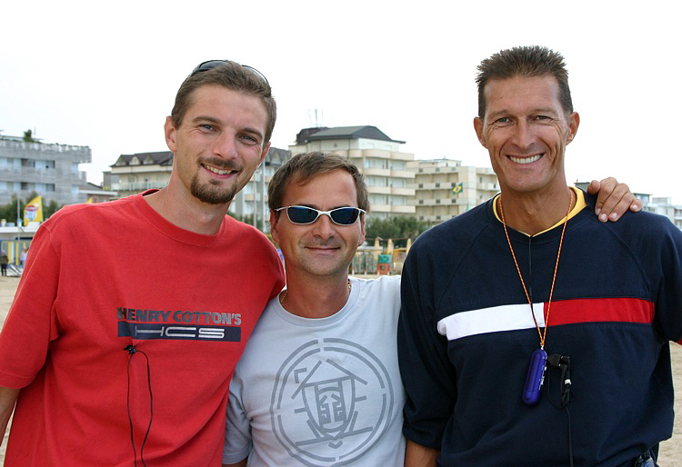 Fabio Crivellaro, Franco Donaggio, Graziano Pigliapoco